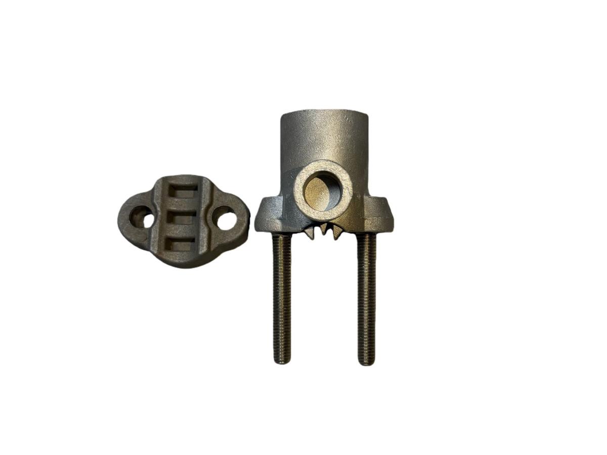 Lightning protection cable clamp